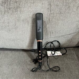 Calista TrianglPro Heated Hair Detailer Styler Brush Black CL-003